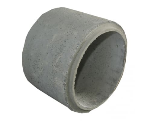 Cisterna com anel de concreto